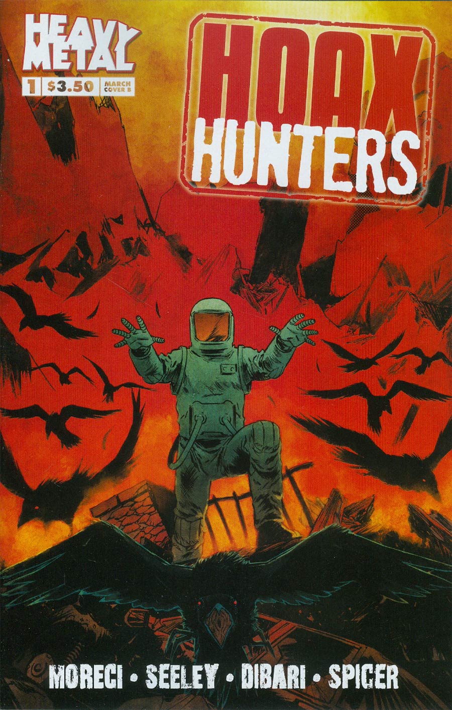 Hoax Hunters Vol 2 #1 Cover B Variant Christian DiBari Cover