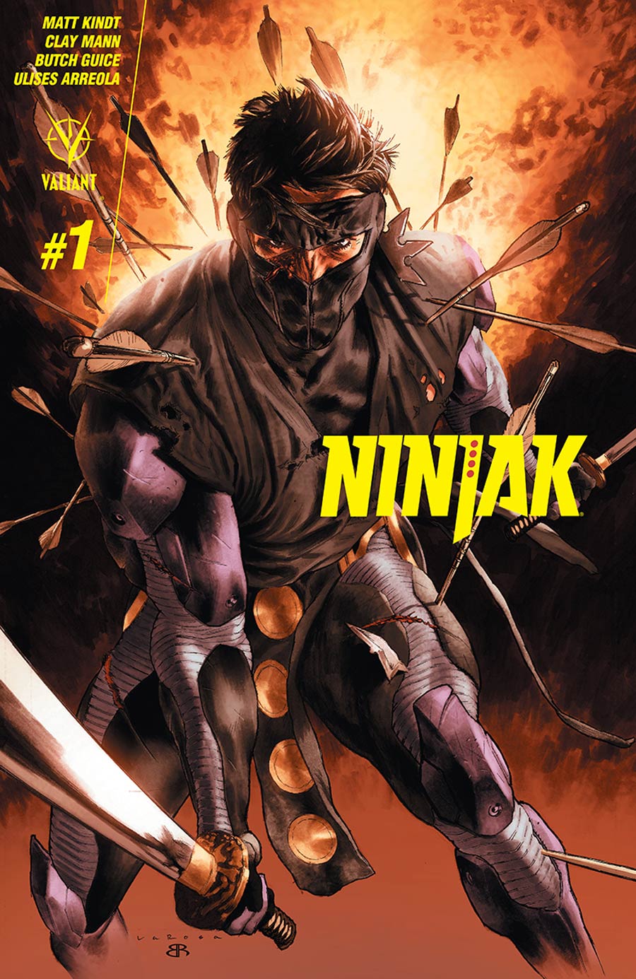 Ninjak Vol 3 #1 Cover A 1st Ptg Regular Lewis LaRosa Cover