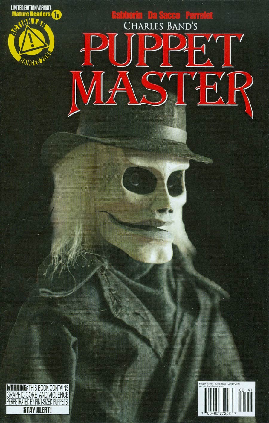 Puppet Master #1 Cover B Variant Blade Photo Cover