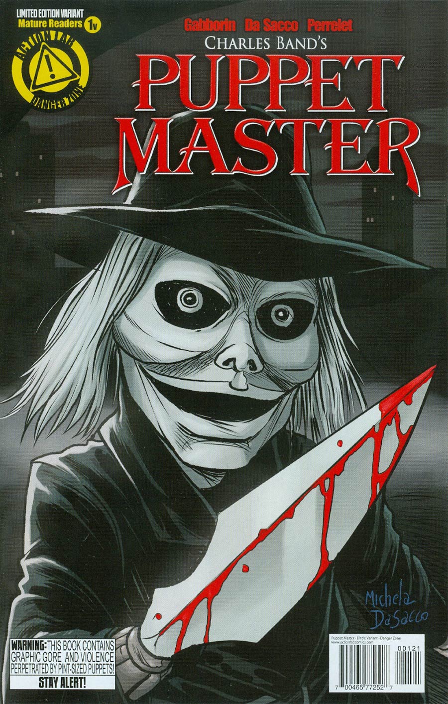 Puppet Master #1 Cover D Variant Blade Color Cover