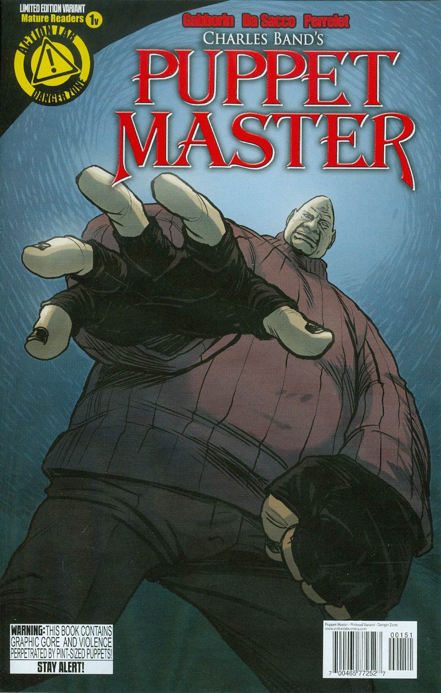 Puppet Master #1 Cover F Variant Pinhead Color Cover