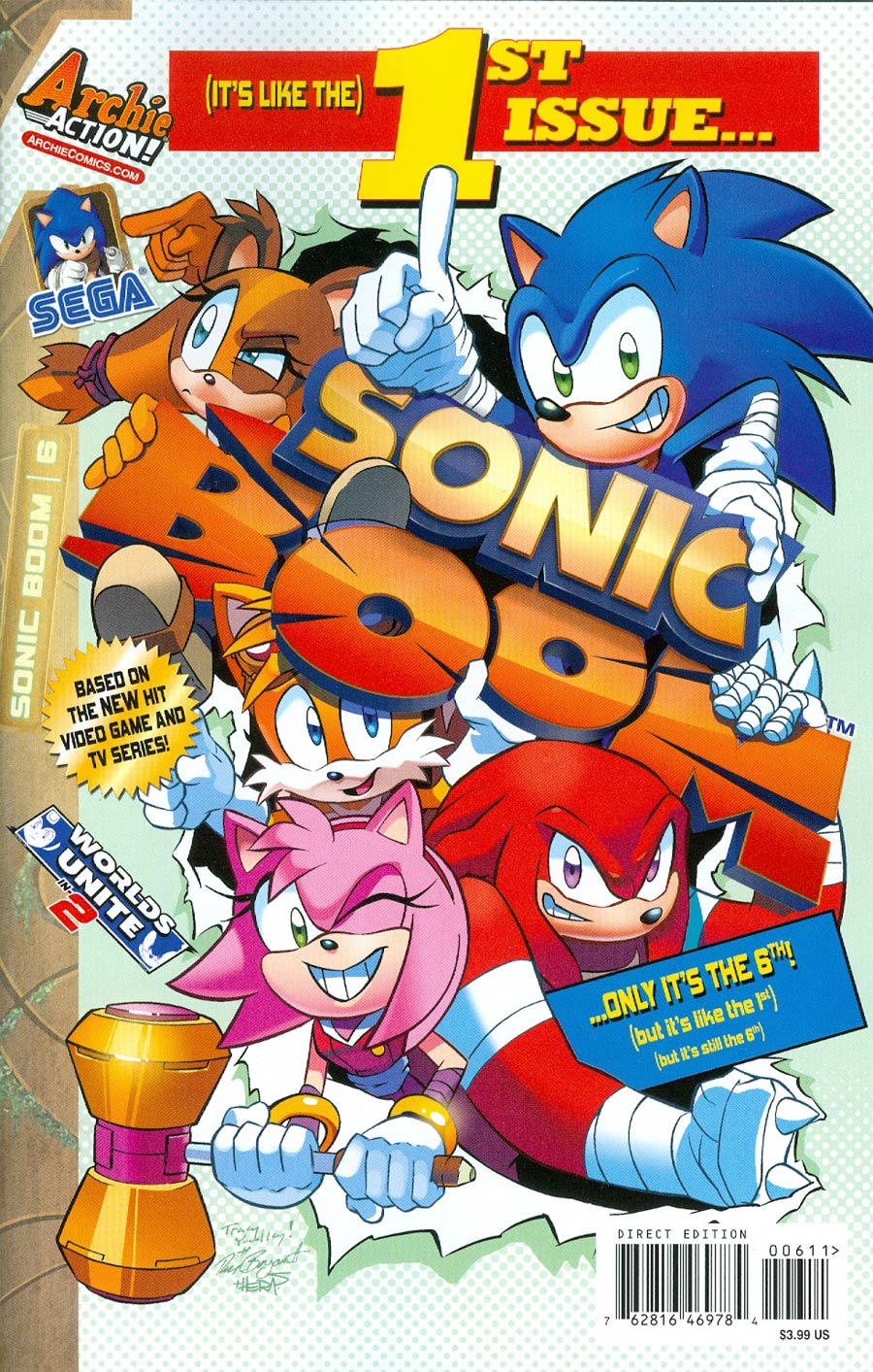 Sonic Boom #6 Cover A Regular Tracy Yardley Cover