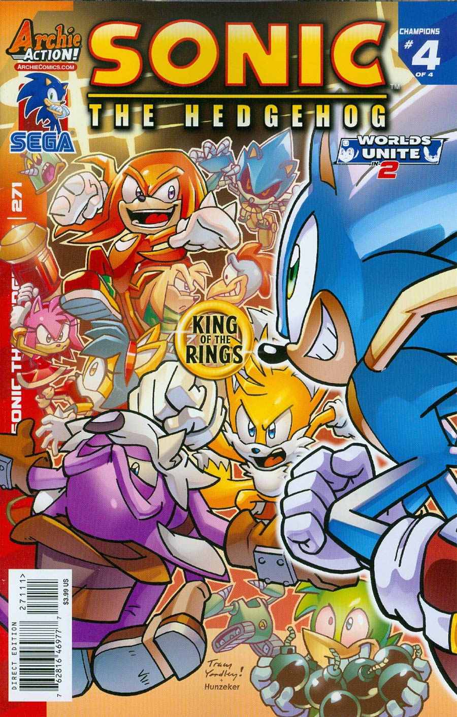 Sonic The Hedgehog Vol 2 #271 Cover A Regular Tracy Yardley Cover