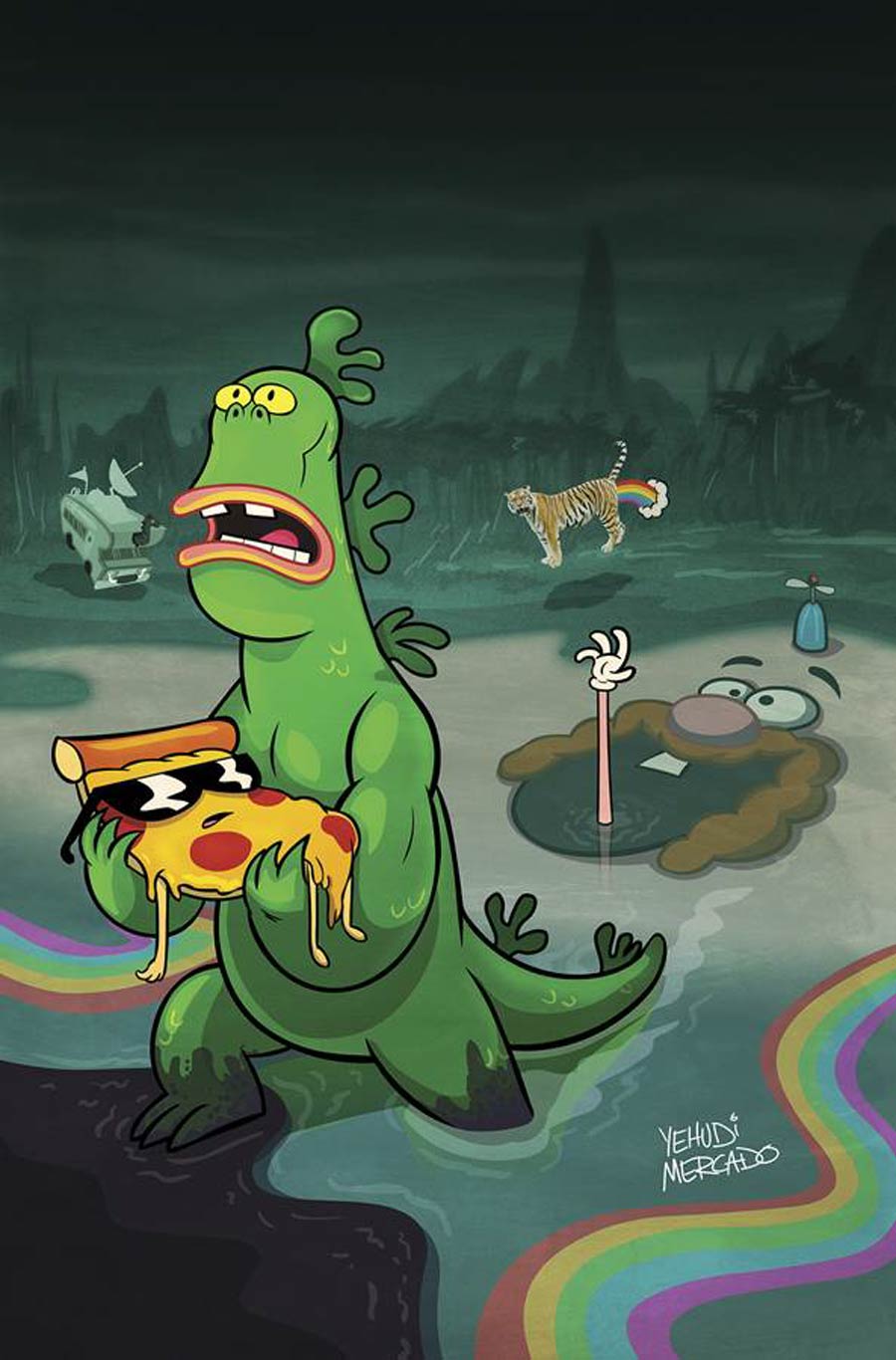 Uncle Grandpa #1 Cover F Stan Lee Comikaze Exclusive Yehudi Mercado Variant Cover