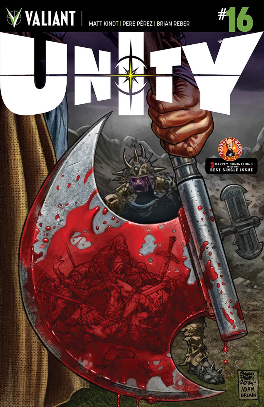 Unity Vol 2 #16 Cover A Regular Glenn Fabry Cover