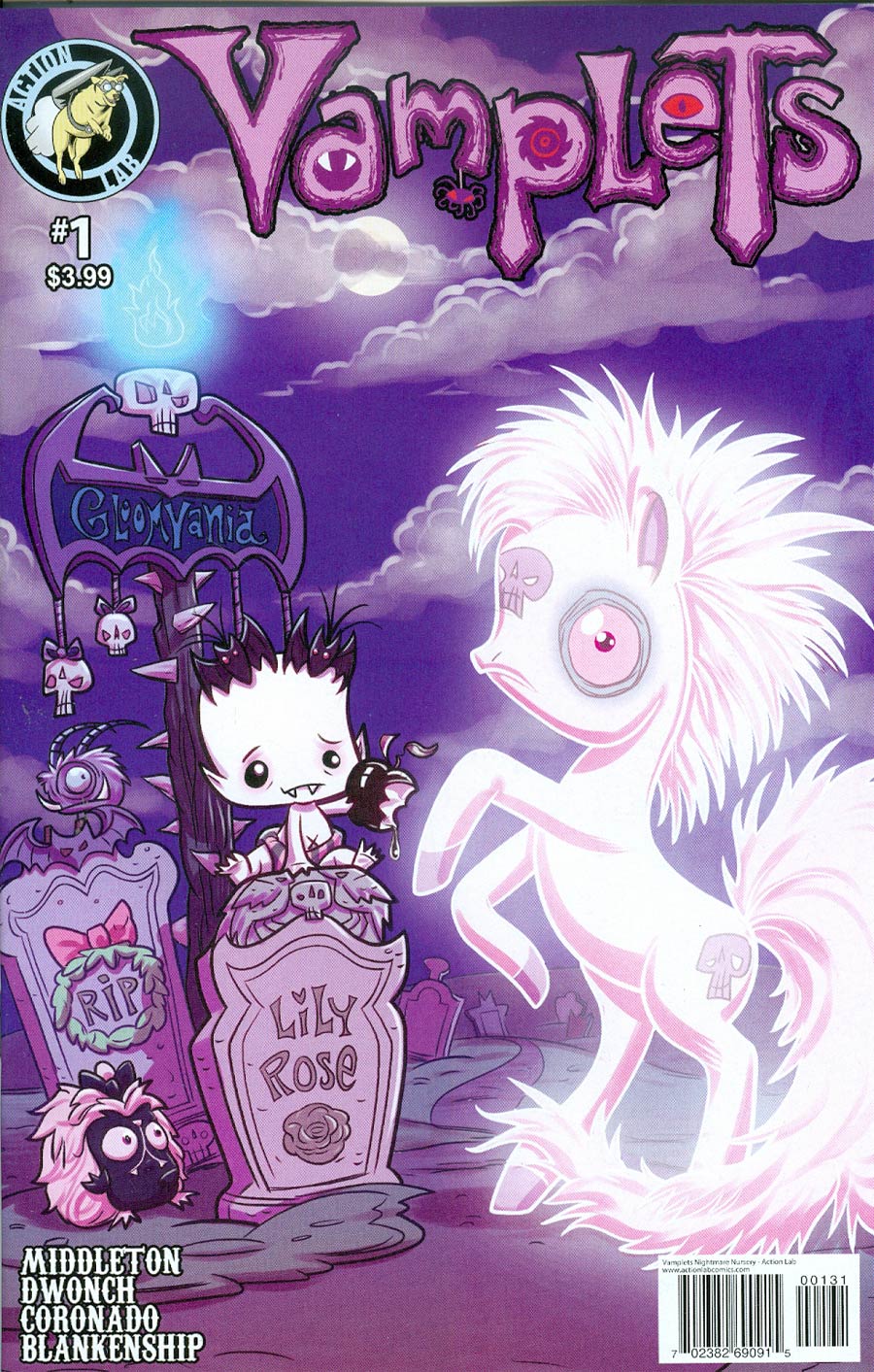 Vamplets Nightmare Nursery #1 Cover C Variant Gayle Middleton Cover