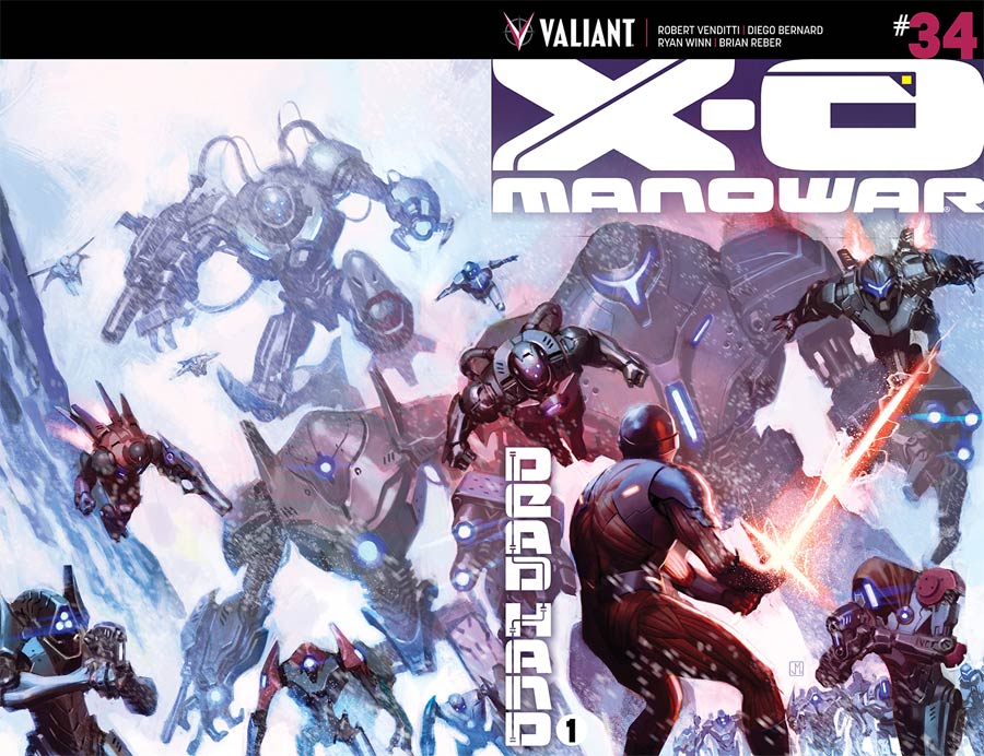 X-O Manowar Vol 3 #34 Cover B Variant Jorge Molina Wraparound Cover