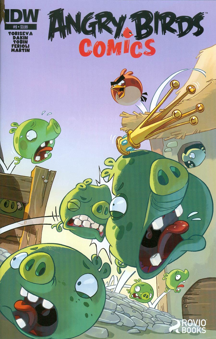 Angry Birds Comics #9 Cover A Regular Jean-Michel Boesch Cover