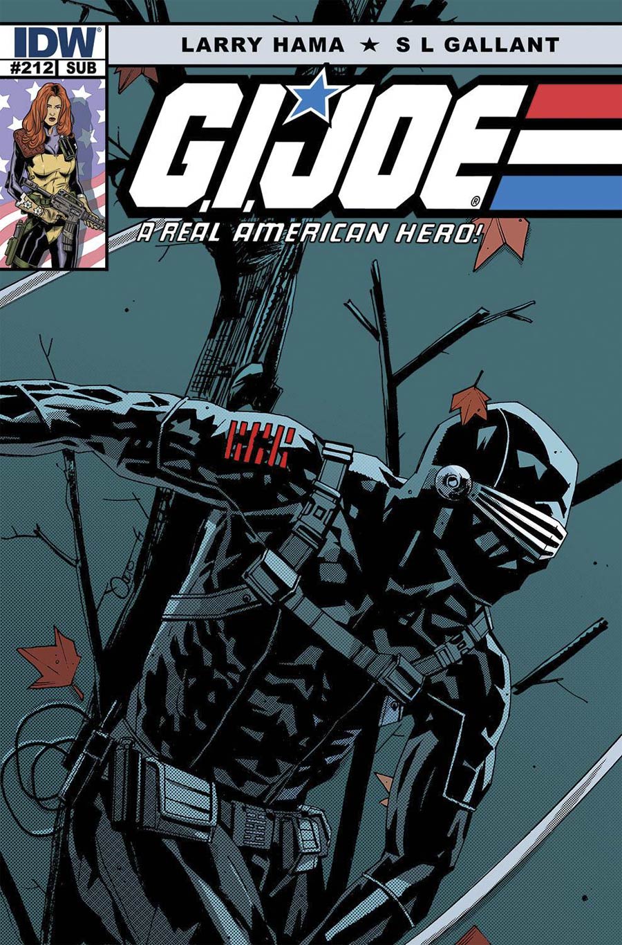 GI Joe A Real American Hero #212 Cover B Variant Antonio Fuso Subscription Cover