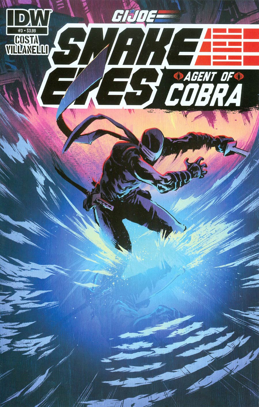 GI Joe Snake Eyes Agent Of Cobra #3 Cover A Regular Paolo Villanelli Cover