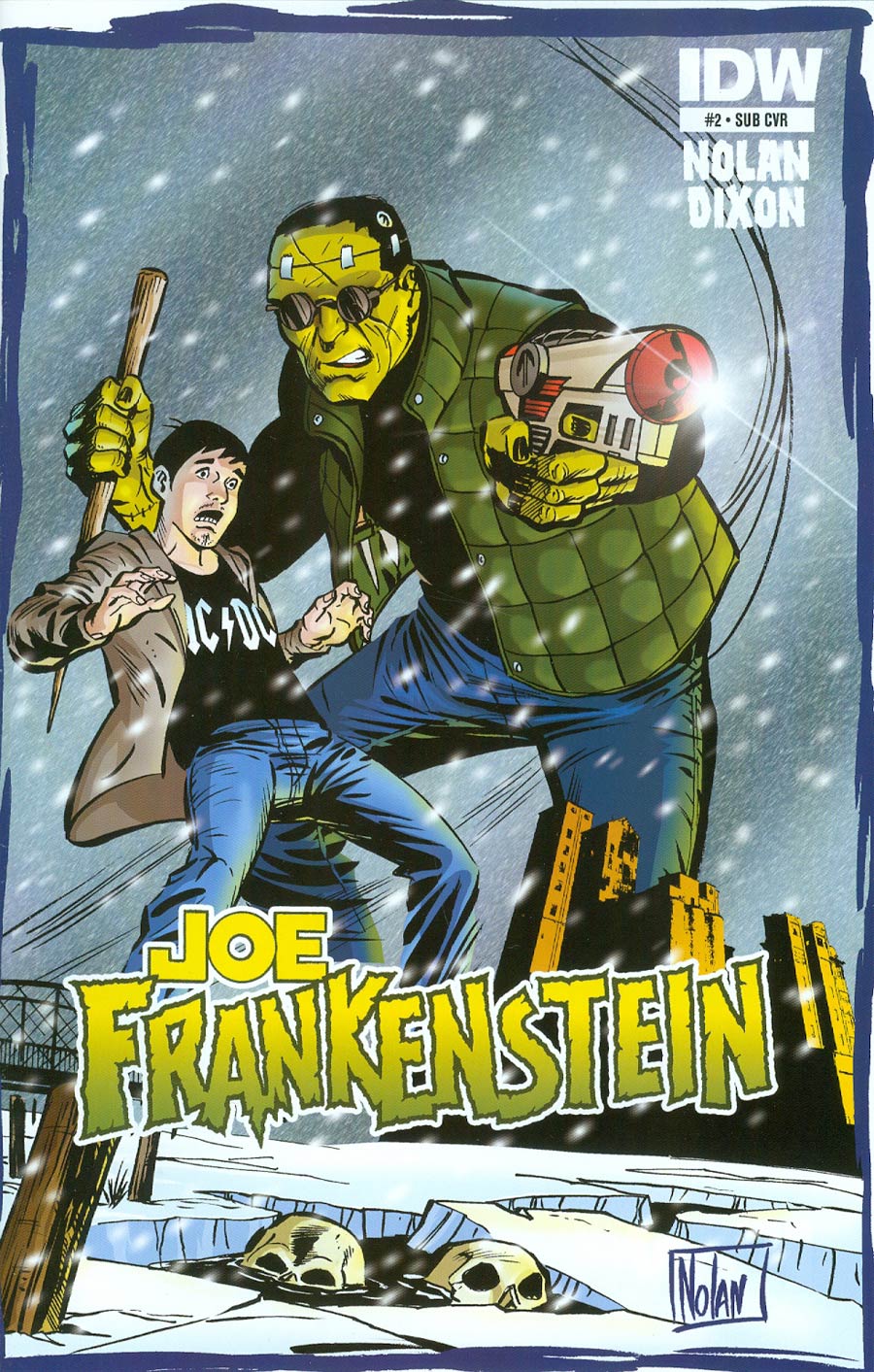 Joe Frankenstein #2 Cover B Variant Graham Nolan Subscription Cover