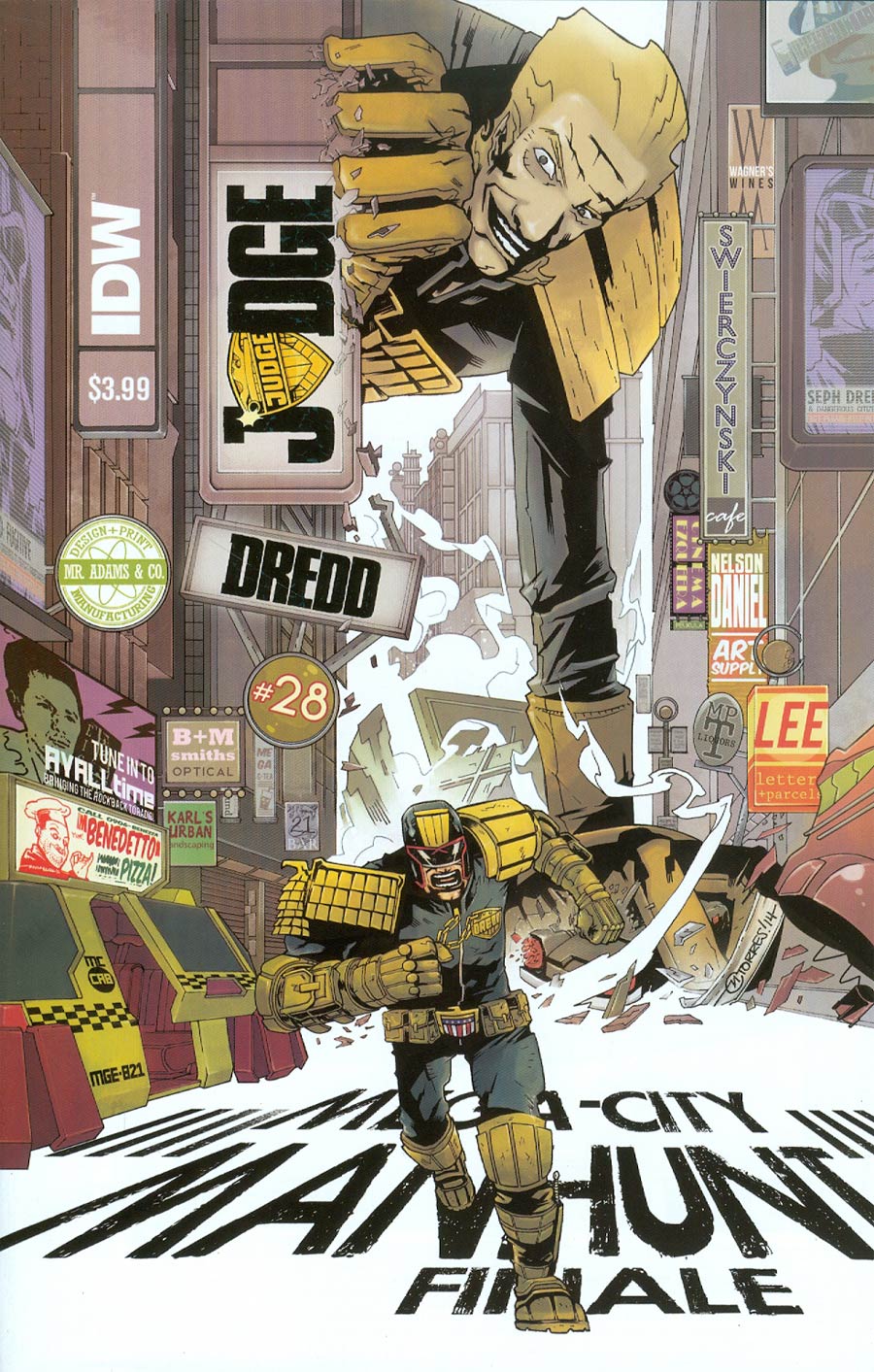 Judge Dredd Vol 4 #28 Cover A Regular Mark Torres Cover