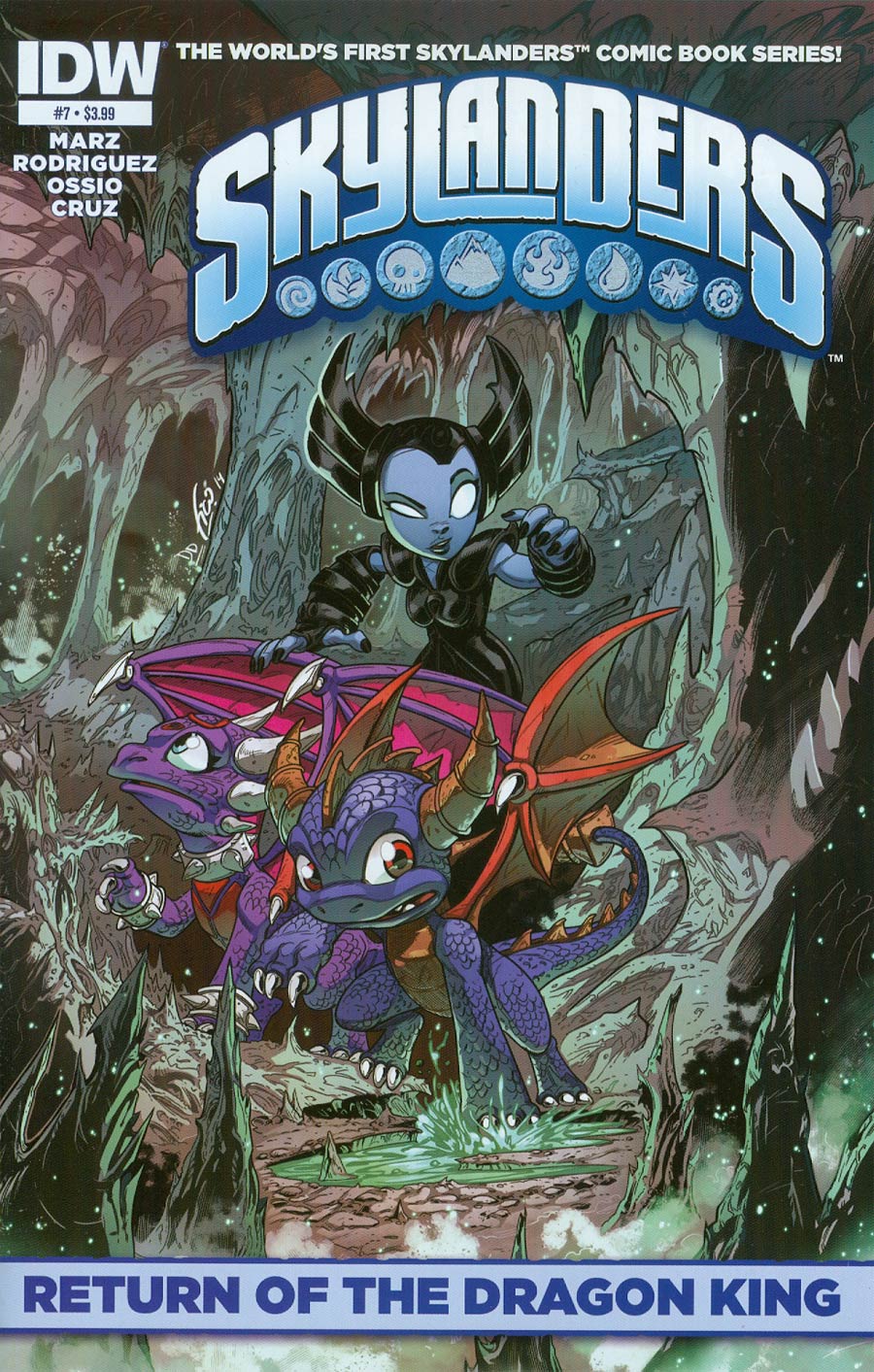 Skylanders #7 Cover A Regular Fico Ossio Cover