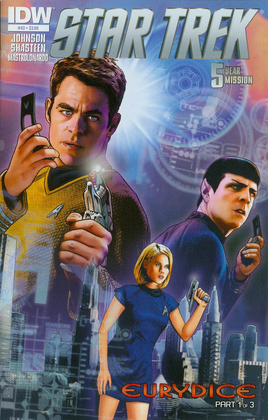 Star Trek (IDW) #43 Cover A Regular Joe Corroney Cover