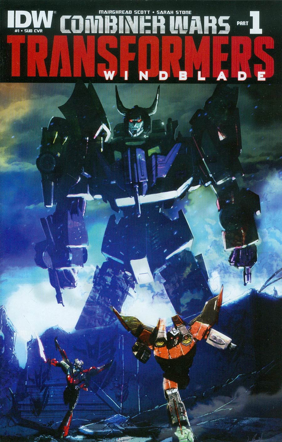 Transformers Windblade Combiner Wars #1 Cover B Variant Livio Ramondelli Subscription Cover (Combiner Wars Part 1)