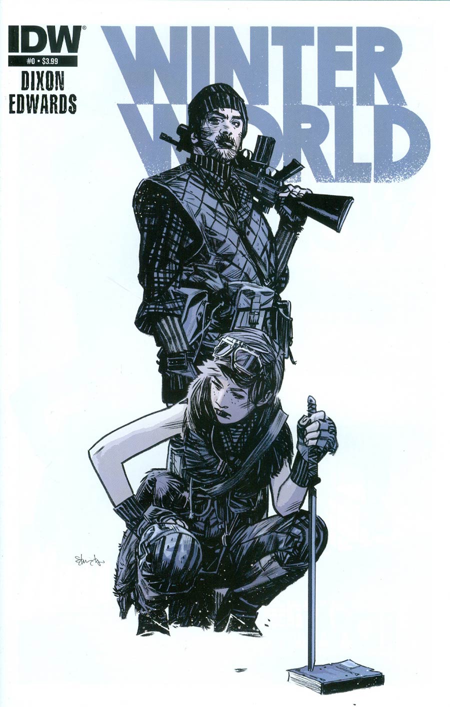 Winterworld Vol 2 #0 Cover A Regular Tommy Lee Edwards Cover