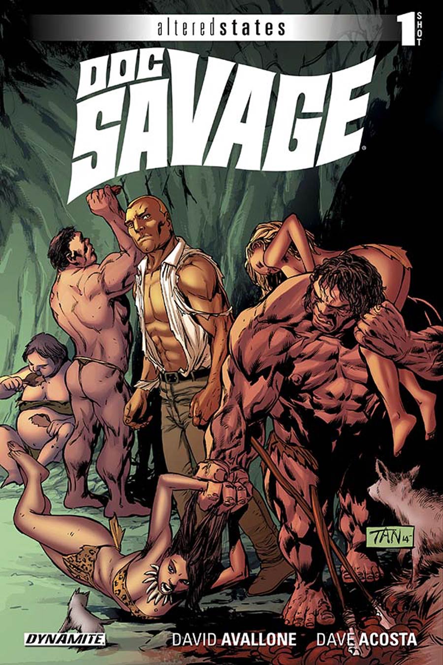 Altered States Doc Savage One Shot Cover A Regular Billy Tan Cover