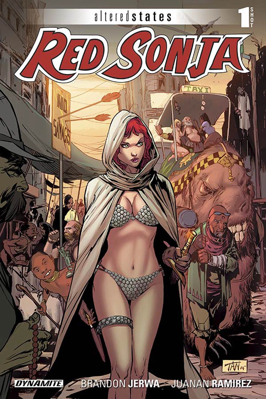 Altered States Red Sonja One Shot Cover A Regular Billy Tan Cover