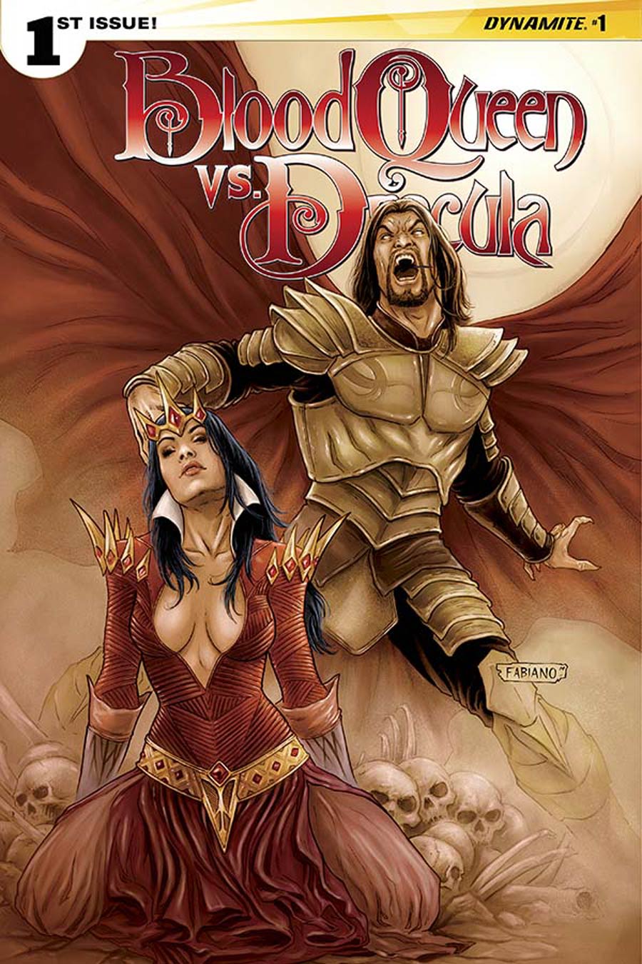 Blood Queen vs Dracula #1 Cover B Variant Fabiano Neves Cover
