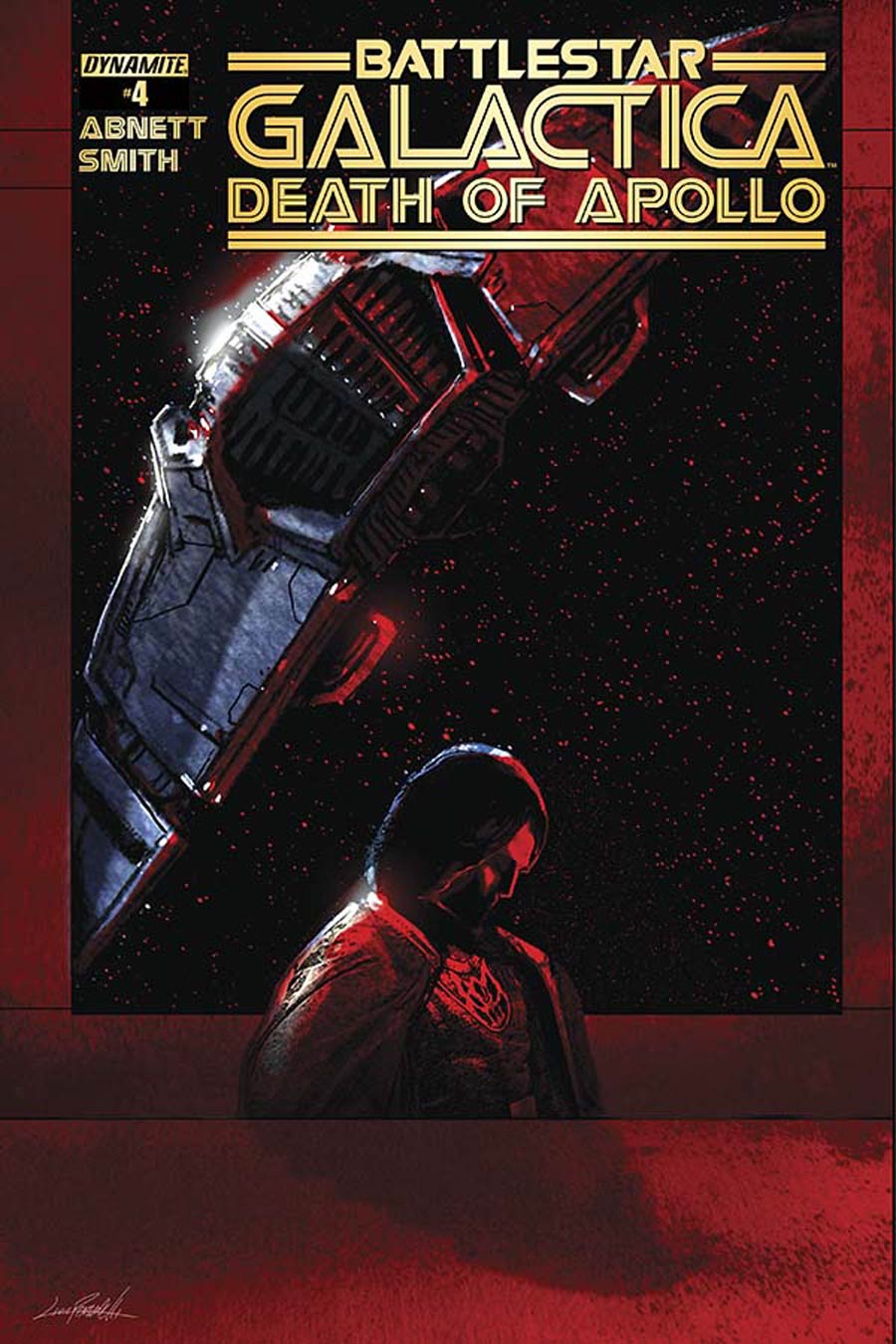 Battlestar Galactica Death Of Apollo #4 Cover C Variant Livio Ramondelli Cover