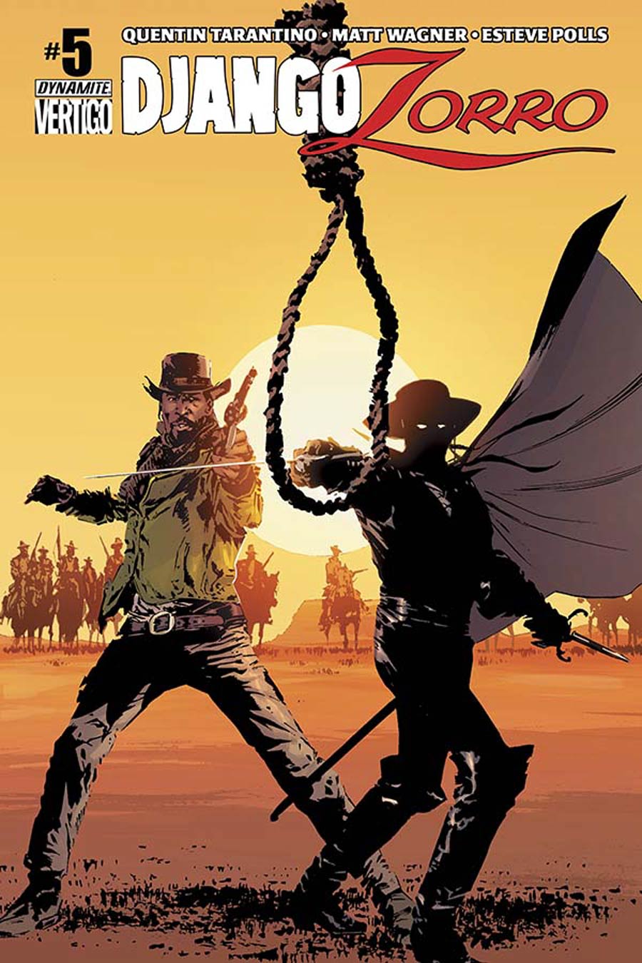 Django Zorro #5 Cover C Variant Butch Guice Subscription Cover