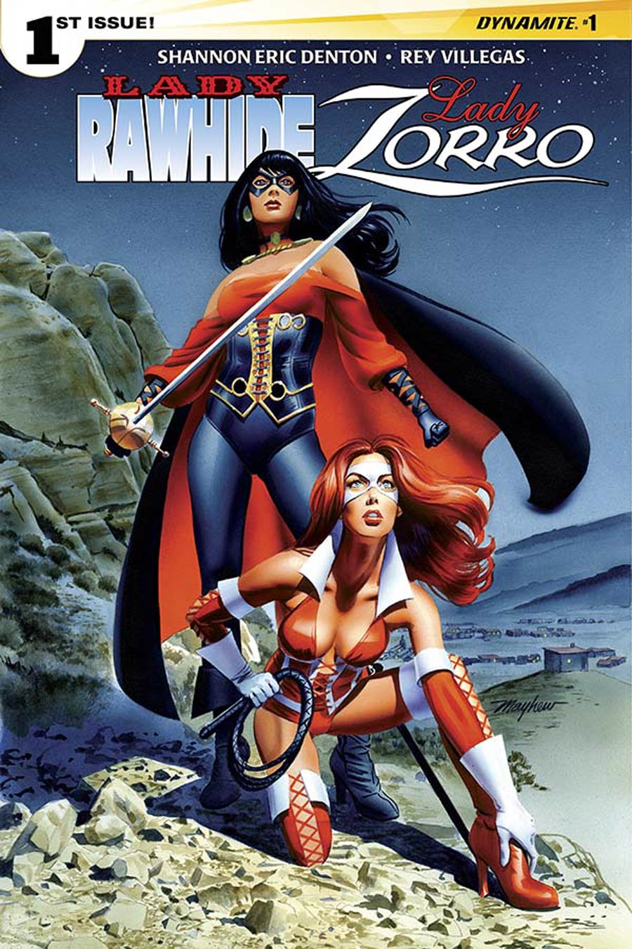 Lady Rawhide Lady Zorro #1 Cover A Regular Mike Mayhew Cover