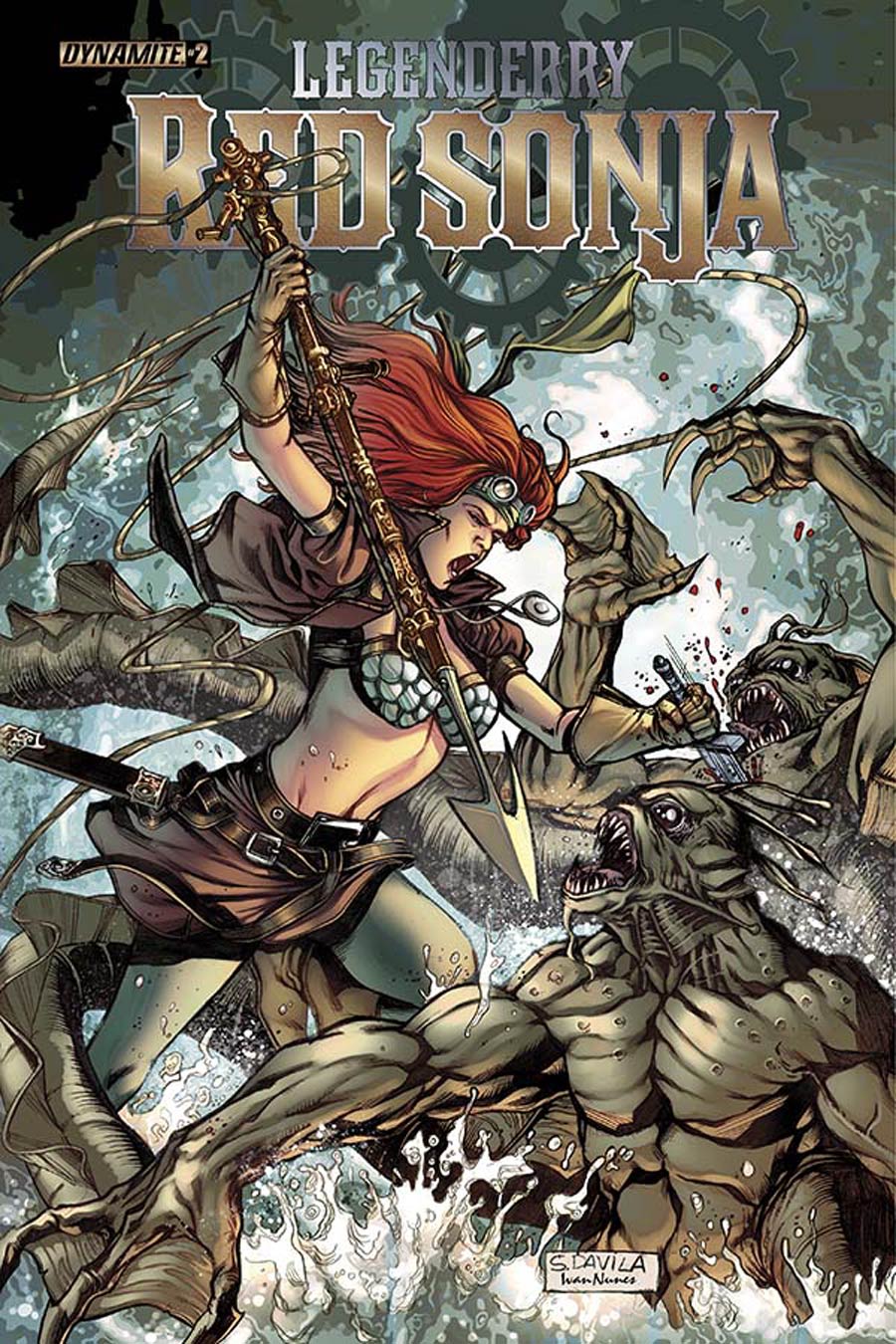 Legenderry Red Sonja #2 Cover A Regular Sergio Fernandez Davila Cover