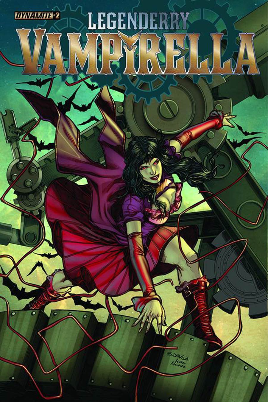 Legenderry Vampirella #2 Cover A Regular Sergio Fernandez Davila Cover