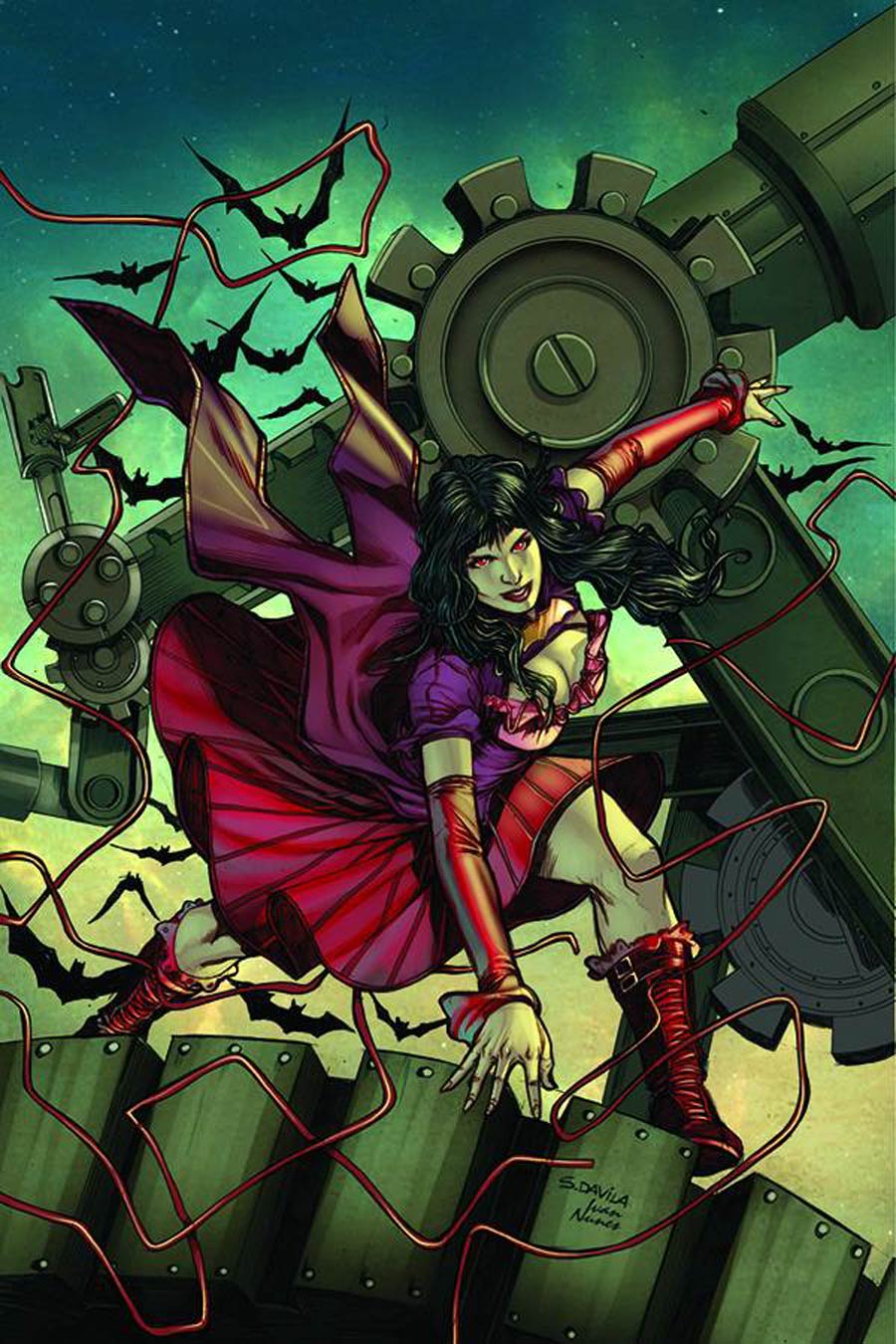 Legenderry Vampirella #2 Cover C Rare Sergio Fernandez Davila Virgin Cover