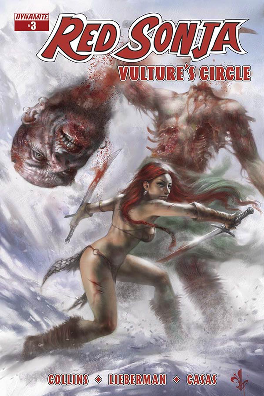 Red Sonja Vultures Circle #3 Cover C Variant Lucio Parrillo Subscription Cover