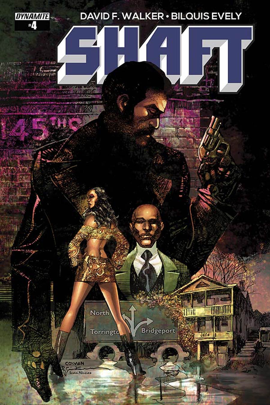 Shaft #4 Cover A Regular Denys Cowan Cover