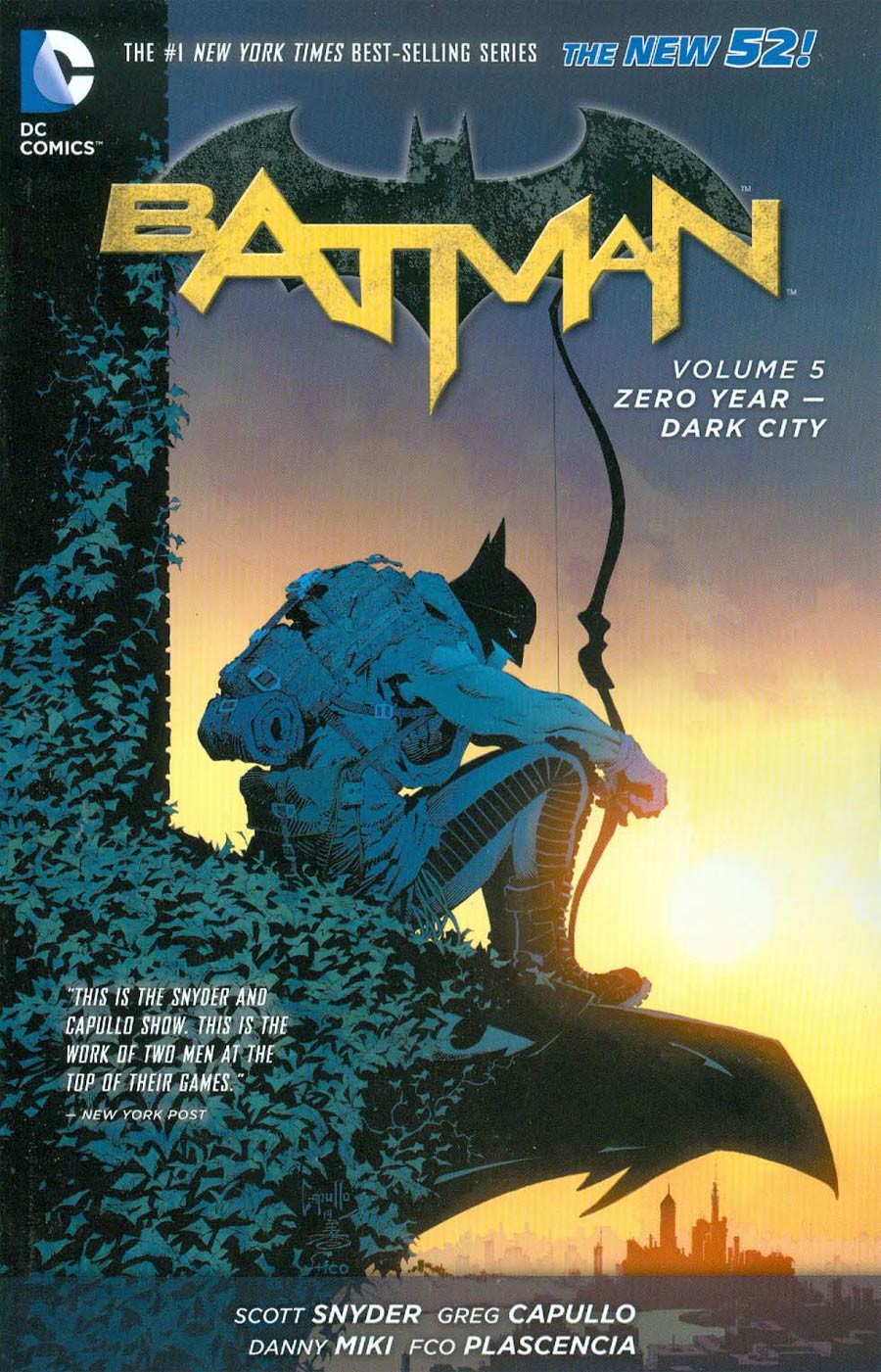 Batman (New 52) Vol 5 Zero Year Dark City TP