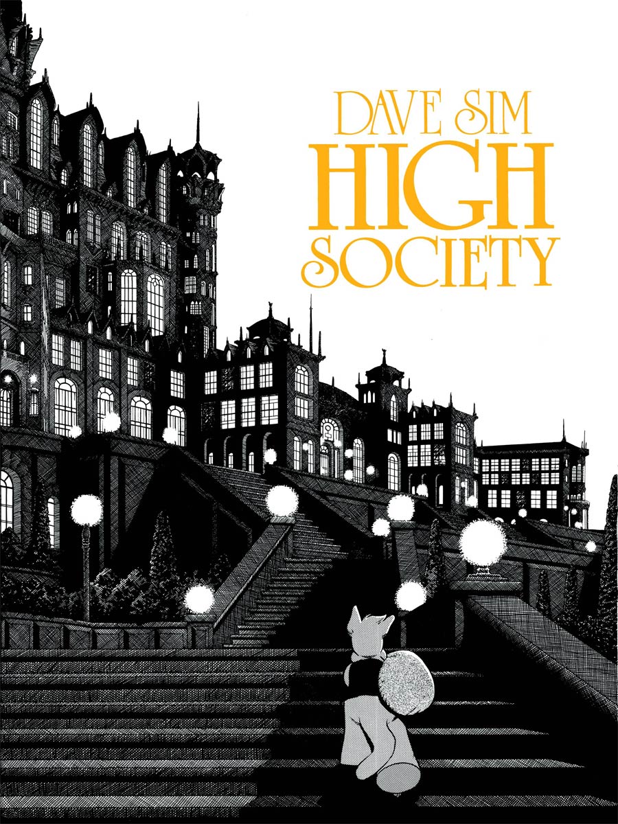 Cerebus Vol 2 High Society 30th Anniversary Remastered Gold Edition TP