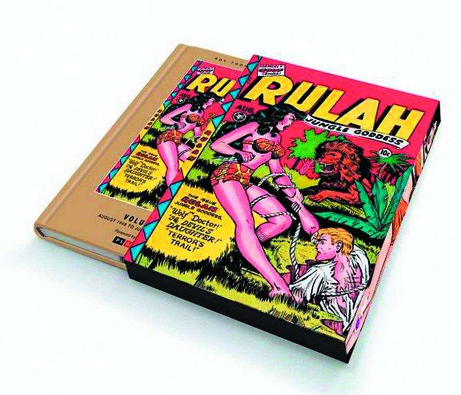 Roy Thomas Presents Rulah Jungle Goddess Vol 2 HC Slipcase Edition