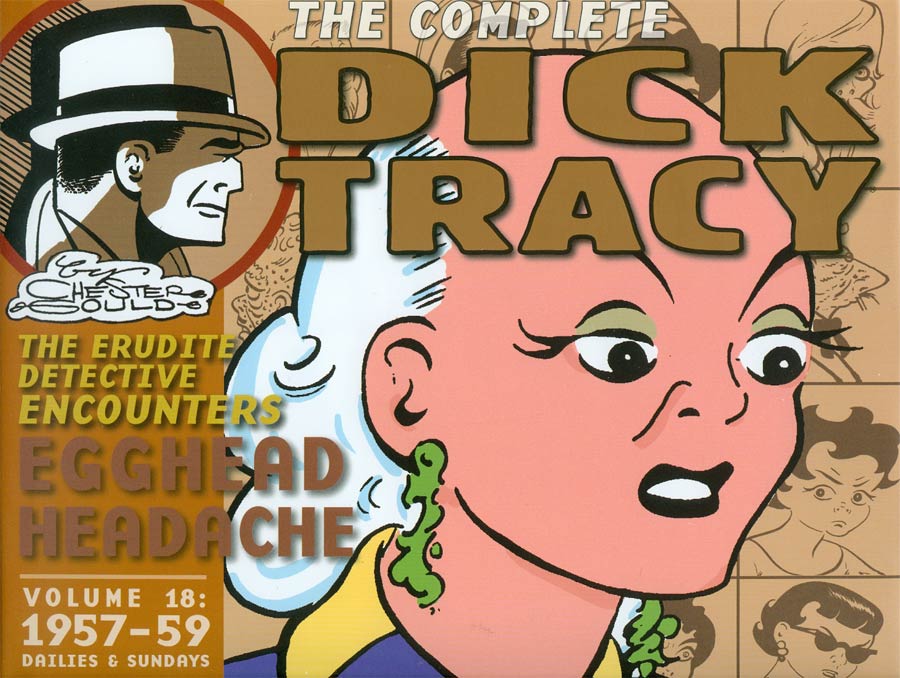 Complete Chester Goulds Dick Tracy Vol 18 1957 - 1959 HC