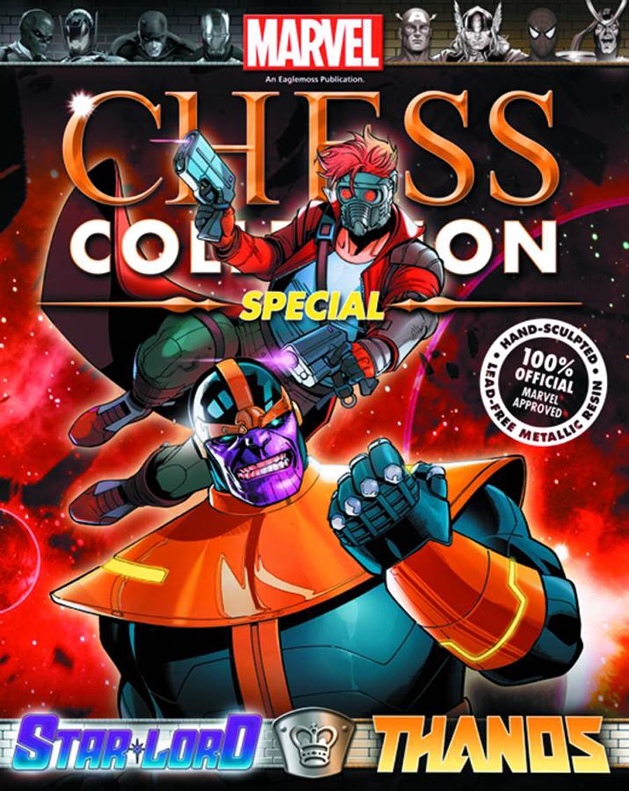 Marvel Chess Figure Collector Magazine Special #3 Star-Lord & Thanos Alternate Kings