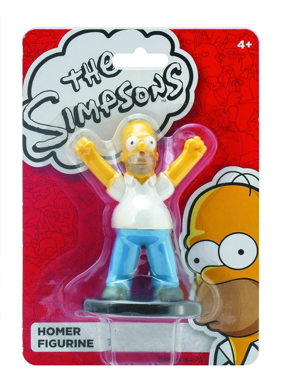 Simpsons 2.75-Inch PVC Figurine - Homer Simpson