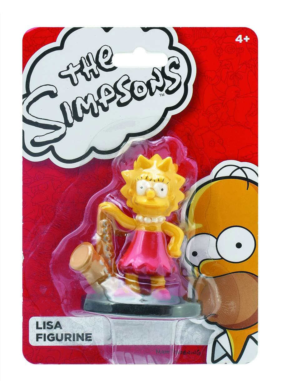 Simpsons 2.75-Inch PVC Figurine - Lisa Simpson