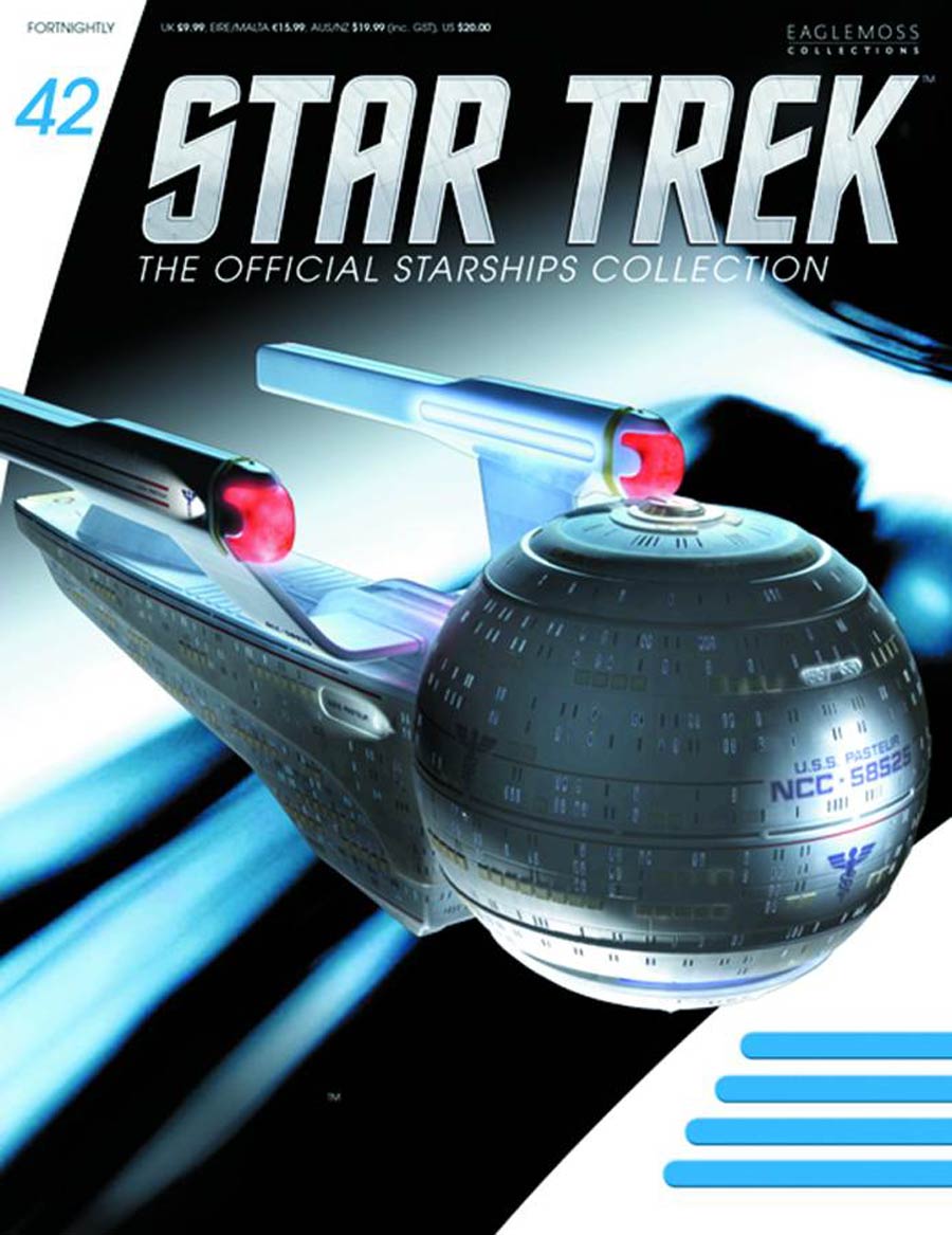 Star Trek Starships Figure Collection Magazine #42 USS Pasteur