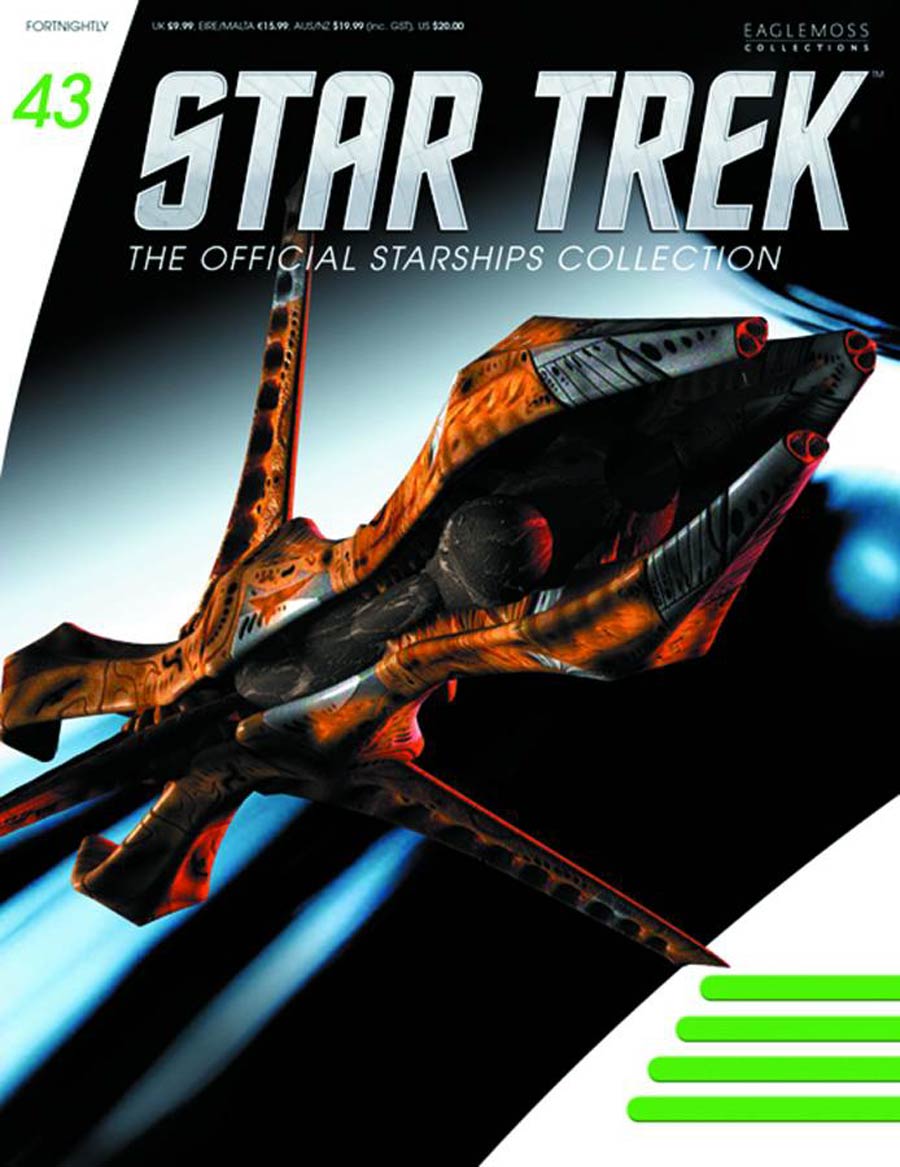 Star Trek Starships Figure Collection Magazine #43 Species 8472 Bioship