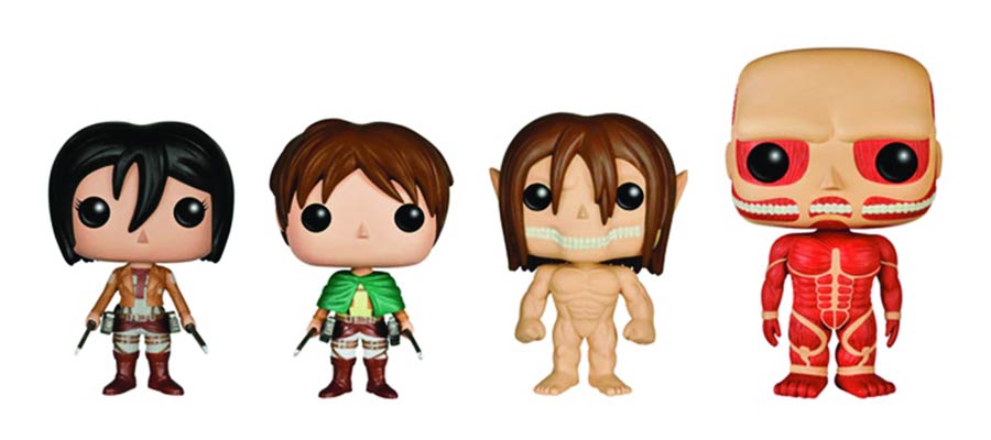 POP Attack On Titan Eren Jaeger Rage Mode Vinyl Figure