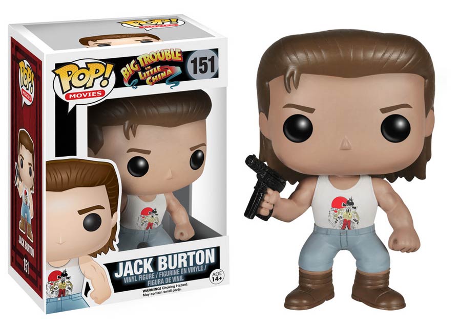 POP Movies 151 Big Trouble In Little China Jack Burton Vinyl Figure
