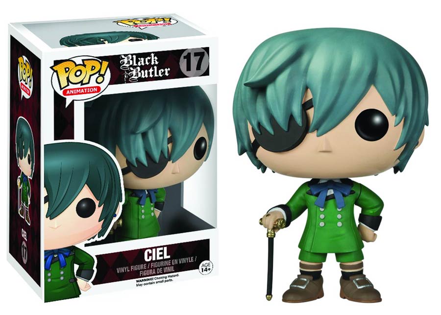 POP Animation 17 Black Butler Ciel Vinyl Figure