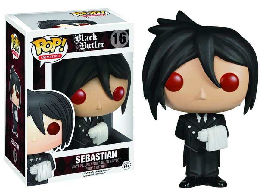 POP Animation 16 Black Butler Sebastian Vinyl Figure