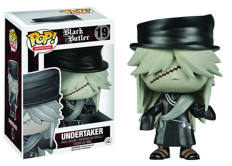 POP Animation 19 Black Butler Undertaker Vinyl Figure