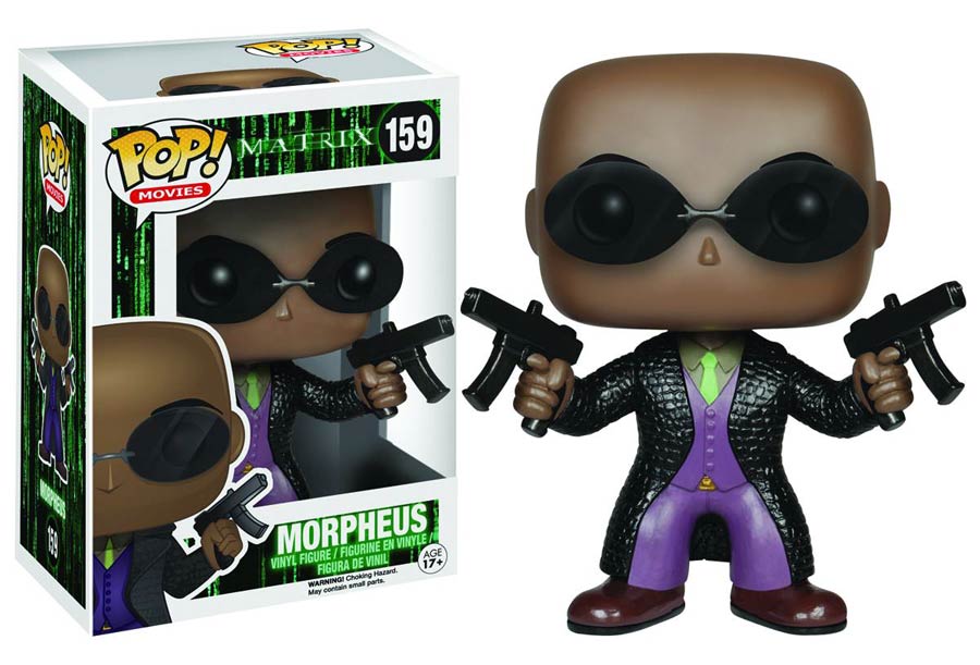 POP Movies 159 The Matrix Morpheus Vinyl Figure