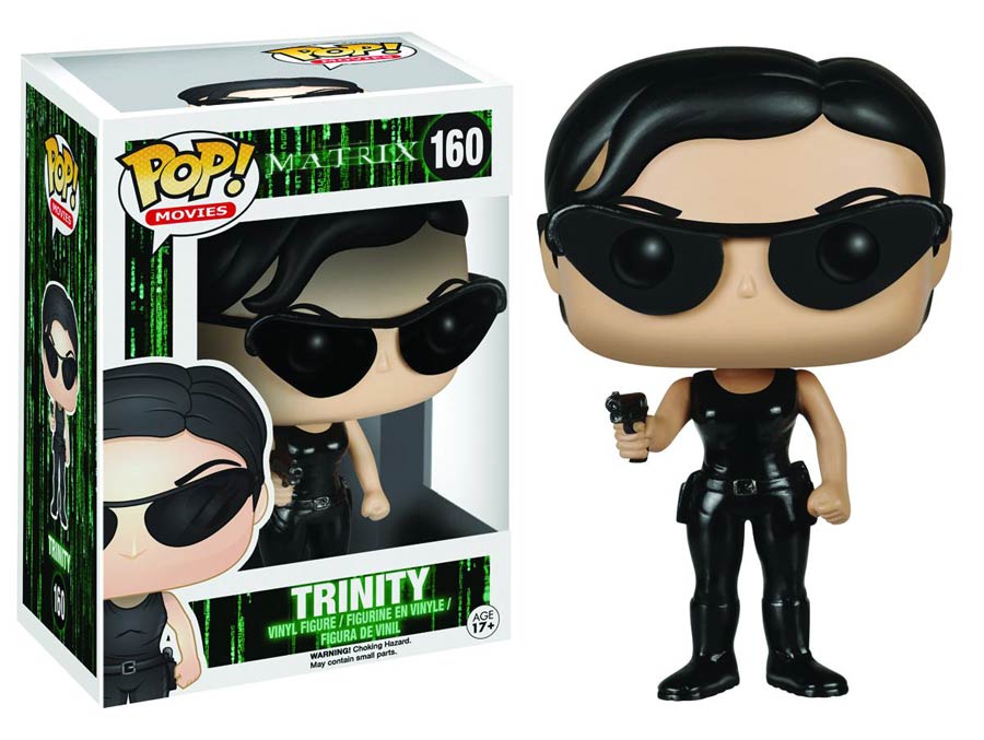 POP Movies 160 The Matrix Trinity Vinyl Figure