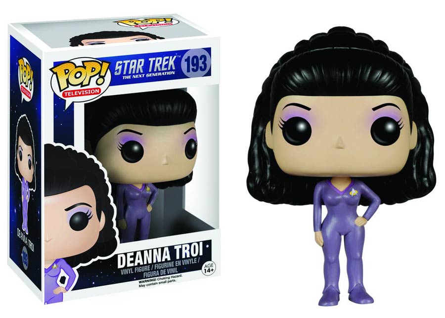 POP Television 193 Star Trek The Next Generation Deanna Troi Vinyl Figure