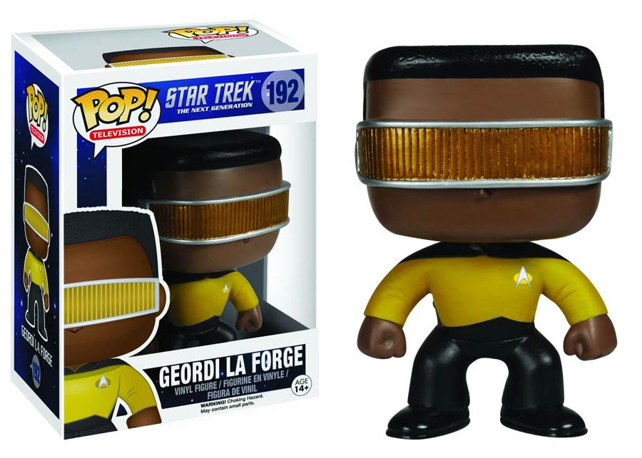 POP Television 192 Star Trek The Next Generation Geordi La Forge Vinyl Figure
