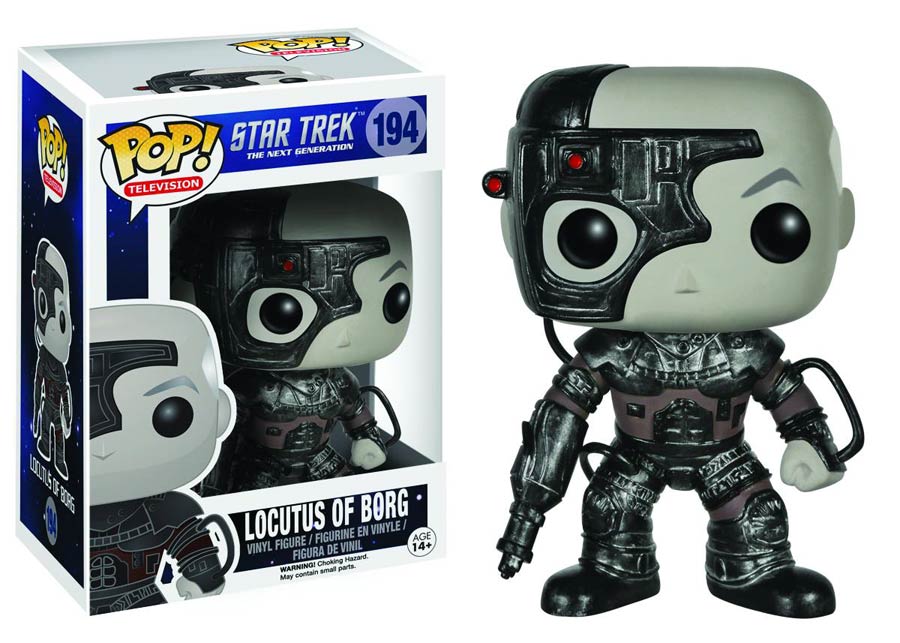 POP Television 194 Star Trek The Next Generation Locutus Of Borg Vinyl Figure